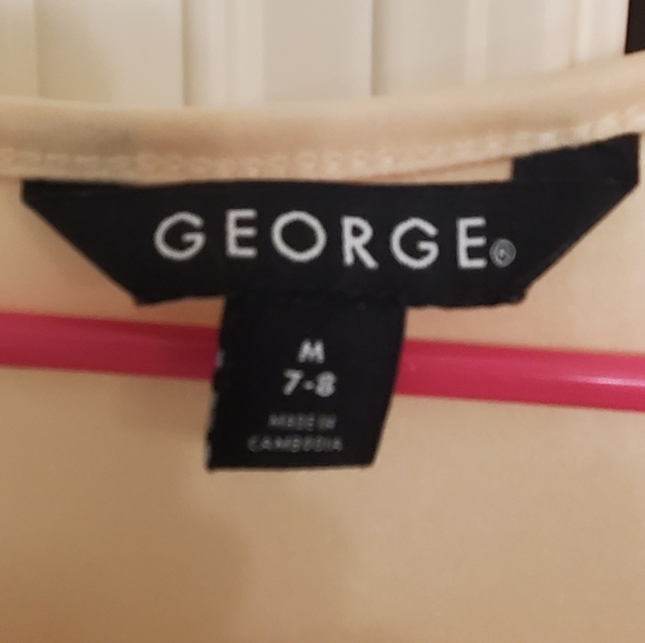 George Cream Gold Sequin Dress - Picture 4 of 5